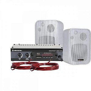 Kit Som Ambiente Ambience 2000 OD Branco Hayonik