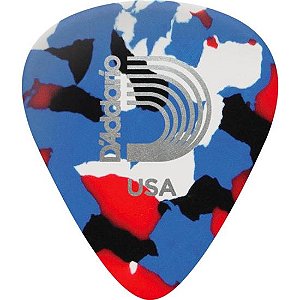 Palheta D Addario Celuloide Leve Multicolor (c/10) - PCT / 10