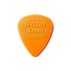 Palheta NYLON MIDI 443R .67 Laranja DUNLOP - PCT / 72