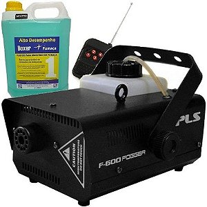 Máquina De Fumaça + Fluído 5l F600 Fogger Pls