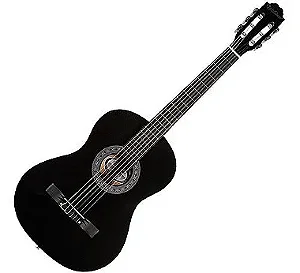 Violão Acústico Nylon 38" Queens Preto VTR441