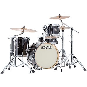 Bateria Shell Pack (4 Tambores) Bumbo 18 (Transparent Black Burst) Tama Superstar Classic CL48S-TPB