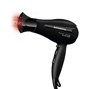 Secador De Cabelos Power Shine Sc13 Black Ion Mondial 110v