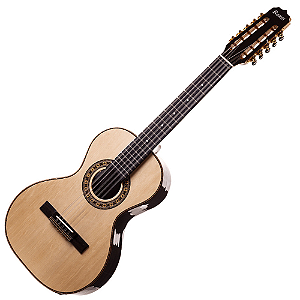 Viola Rozini Acústica Concertista RV103.AC.N.J Brilhante Jacarandá + Estojo