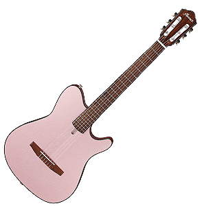 Violão Eletroacústico Ibanez FRH10N-RGF Rose Gold Metallic Flat