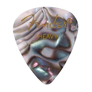 Palheta Fender Heavy 351 Premium Abalone (C/144) - PCT / 144