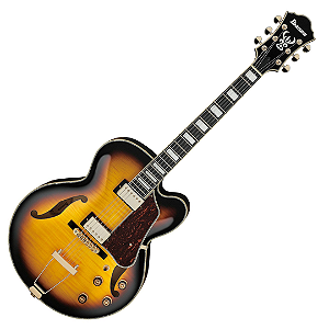 Guitarra Semiacústica Ibanez AF95FM AYS Antique Yellow Sunburst