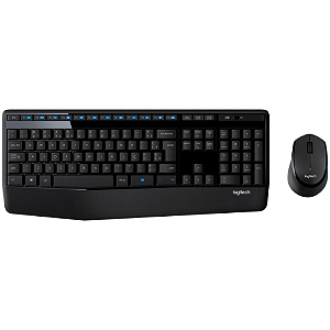 Kit Teclado e Mouse Sem Fio Logitech MK345