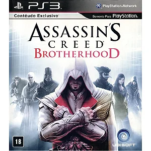 Assassin's Creed Brotherhood PS3 Mídia Física