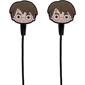 Fone de Ouvido Letron Harry Potter Preto