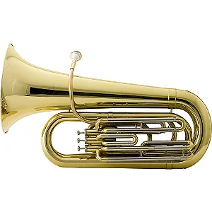 Tuba Harmonics BB HBB-L332L 3/4 3 Pistões Laqueada - Qualidade Superior e Som Incrível