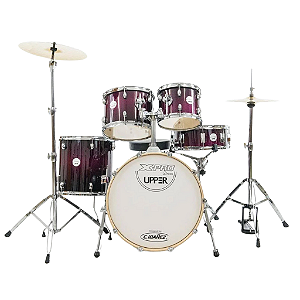 Bateria Acústica X-Pro 22" Purple Sparkle