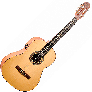 Violão Eletroacústico Rozini João RX209.RE2.F.CD com Tampo Maciço e EQ Rozini RE-2
