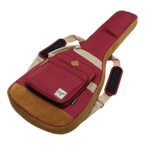 Bag Guitarra Powerpad® Wine Red Ibanez IGB541-WR - Proteção e Estilo para Músicos