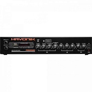 Amplificador Hayonik PRO2020 200W RMS - Potência e Qualidade de Som para Profissionais