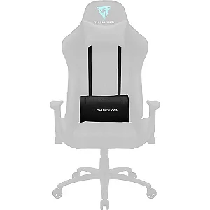 Almofada Lombar BC3 Preto ThunderX3 - Conforto e Suporte Ergonômico para sua Coluna