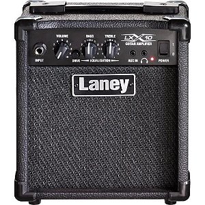 Amplificador Para Guitarra Laney LX10 Preto 10W - Som Potente e Compacto para Músicos