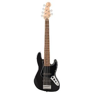 Contrabaixo Squier Affinity Jazz Bass VI Black Metallic - O Melhor Preço e Desempenho para Músicos!