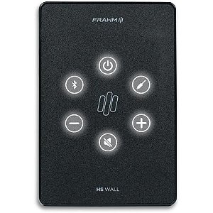 Amplificador de Parede Frahm HS Wall 30W Bluetooth Preto - Som de Qualidade e Conectividade Sem Fios