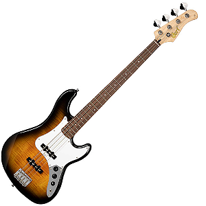 Contrabaixo Cort GB24JJ 2 Tone Burst 4 Cordas Jazz Bass Passivo