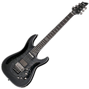 Guitarra Schecter Hellraiser Hybrid C-1 FR-S 6 Cordas TBB Trans Black Burst com EMG 57 Sustainiac e Floyd Rose 1500