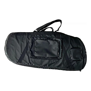 Capa Bag Carbon Extra Luxo para Tuba 3/4 Acolchoada em Nylon 600