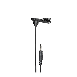 Microfone Audio-Technica ATR3350XIS de Lapela Omnidirecional para Smartphone e Camera