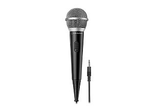Microfone Audio-Technica ATR1200x Dinamico Unidirecional de Mao para Vocal e Instrumento