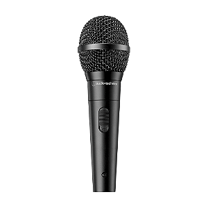 Microfone Audio-Technica ATR1300x Dinamico Unidirecional para Palco Vocal e Estudio