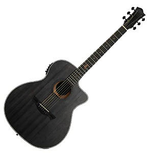 Violão Eletroacústico Tagima OG33 Signature Cacau Santos Black Open Pore com Captação Piezo e EQ TEQ-8