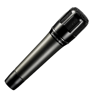 Microfone Audio-Technica ATM650 Dinâmico Hypercardioid para Instrumentos - Captação Profissional para Palco e Estúdio