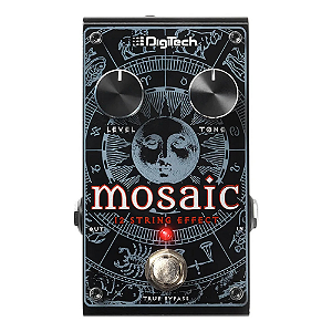 Pedal 12 Cordas Polifônico Digitech Mosaic V para Guitarra - Simulador de 12-String com Efeito Celestial