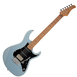 Guitarra Cort G250 SE OBG Ocean Blue Grey com Captadores Powersound HSS e Ponte Vintage Tremolo