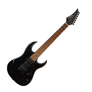 Guitarra Waldman WIGR-187-SPBK Super Strato Sparkle Black - HSH Cerâmicos Ponte Fixa 24 Trastes