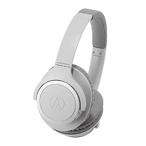 Fone de Ouvido Bluetooth Audio-Technica ATH-SR30BTGY Cinza com 70h de Bateria e Design Portátil