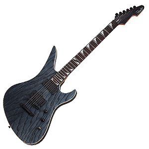 Guitarra Schecter Avenger Standard SHC Charcoal Satin com Captadores Diamond Standard HH e Ponte TonePros TOM