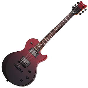 Guitarra Schecter Solo-II Standard BB Blood Burst Single Cut com Captadores Diamond Standard HH e Ponte TonePros TOM