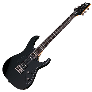Guitarra Schecter Banshee-6 SGR BLK Gloss Black com Captadores Schecter Diamond Plus HH e Ponte Tune-O-Matic