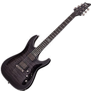 Guitarra Schecter Hellraiser Hybrid C-1 TBB Trans Black Burst com Captadores EMG 57/66 e Ponte Tune-O-Matic String-Thru
