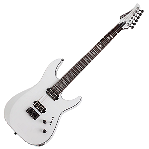 Guitarra Schecter Reaper-6 Custom GW Gloss White com Captadores Schecter USA Pasadena HSS e Ponte Floyd Rose 1500 2178