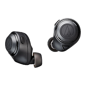 Audio Technica ATH-CKS50TWBK | Fones True Wireless Premium com 20h Bateria