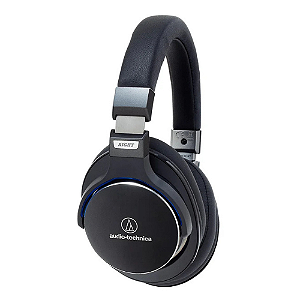 Fone de Ouvido Audio-Technica ATH-MSR7bBK Preto para Áudio de Alta Resolução