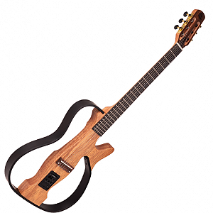 Violão Elétrico Marquês VN-19NSEQ Natural Fosco Vazado Cutaway com Fishman Clasica III