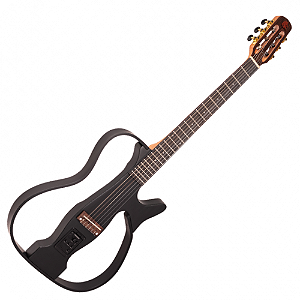 Violão Elétrico Marquês VN-19BKSEQ Black Fosco Vazado Cutaway com Fishman Clasica III