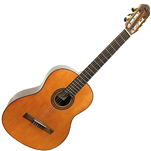 Violão Eletroacústico Marquês 7-VN-145NBEQ 7 Cordas Super Flat Natural Sombra com Fishman Clasica III