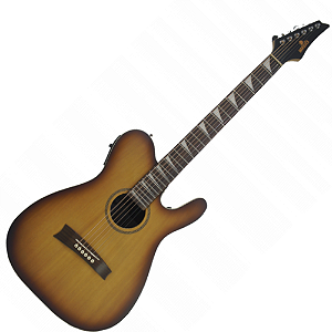 Violão Eletroacústico Marquês VA-44NBEQ Flat Sonic Natural Sombra Aço com MET-A08