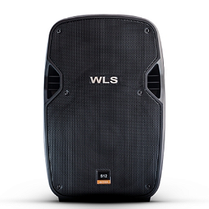 Caixa Acústica Ativa WLS S12 250W RMS com Falante 12 Polegadas Driver Titânio Bluetooth USB SD Visor Digital