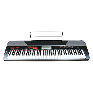 Piano Digital Acordes AC-3000 Portátil com 88 Teclas Sensíveis Polifonia 128 600 Vozes USB MIDI