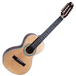 Viola Acústica Marquês Musical VIL-68NSAC Natural Fosco com Tensor Bi-Direcional e Escala Rosewood