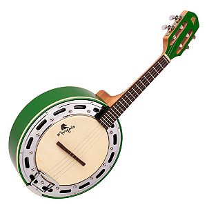 Banjo Marquês Musical BAJ-88GREL GR Verde com Captador Passivo Cap-06 e Aro Cromado